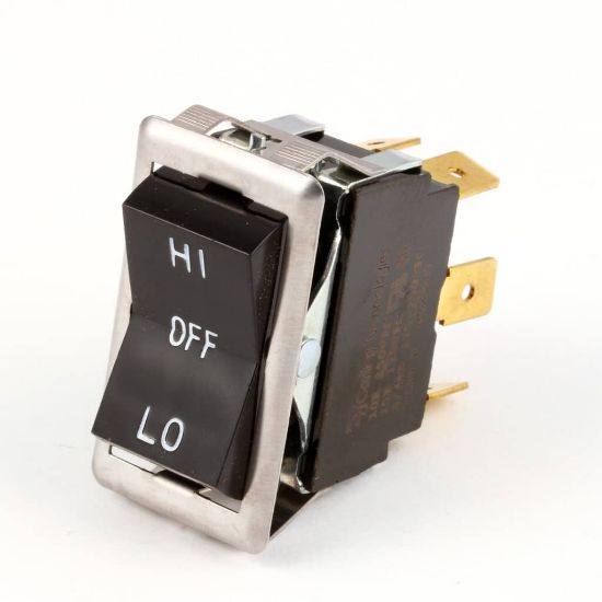 Picture of Blodgett Rocker Switch 7/8 X 1-1/2 Dpdt Ctr-off Part# 6503