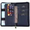 Picture of HAMMONDS FLYCATCHER Passport Cover/Passport Holder for Men and Women -Genuine Leather Travel Accessories Document Organizer with RFID Protection -Royal Blue -Multiple Cards & Passport Holder for Trips