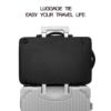 Picture of The Clownfish Polyester Soft 19 inch SUITCASE (TCF-CF-8809-BL_black)