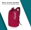 Picture of Bagneeds 15 Ltrs Maroon Casual/School/College Backpack, Daypack,Travel Backpack, Tuitions Backpack, Mini Backpack, Picnic Backpack.