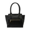Picture of Eske Paris Leather Stylish Handbag Shopping Bag for Women (Black)