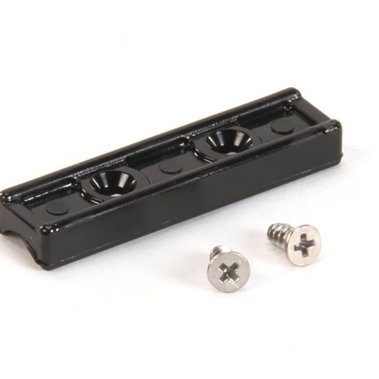 Picture of BKI Door Guide, #1124 Black Rect Part# DG0012