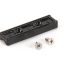 Picture of BKI Door Guide, #1124 Black Rect Part# DG0012