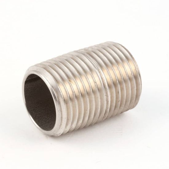 Picture of BKI Nipple, 1/2 X C, Ss 304 Part# FT0235