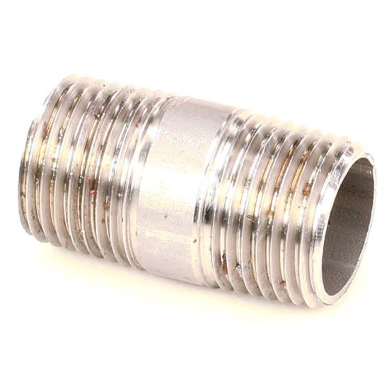 Picture of BKI Nipple, 1/2 X 1-1/2 Lg, Ss 304 Part# FT0619