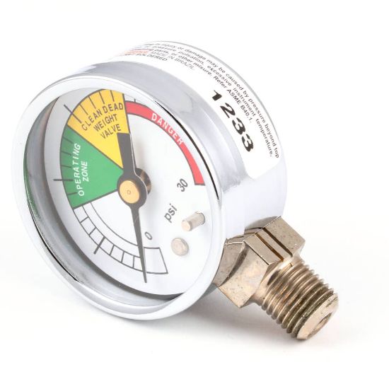 Picture of BKI Gauge, Pressure 30#-9850 Part# G0136