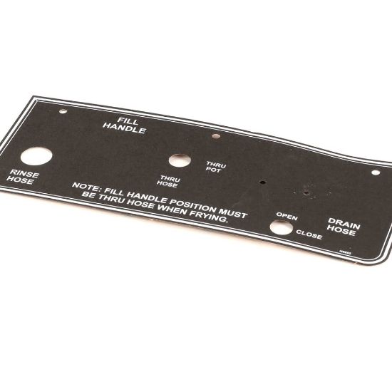 Picture of BKI Decal, Drain Handle Plate, Fkm/fkg/blf/b Part# N0695