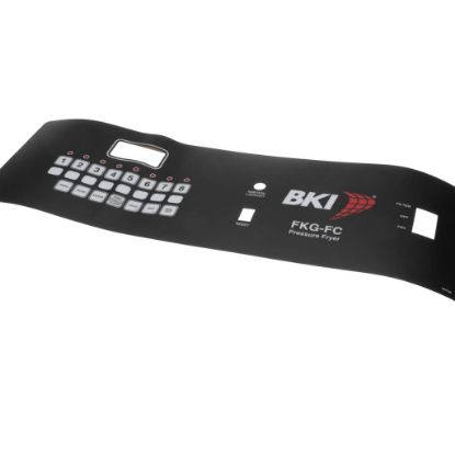 Picture of BKI Decal Control Panel Fkg-fc Boil Out Part# N0708
