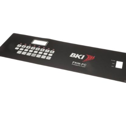 Picture of BKI Decal, Control Panel, Fkm-fc, Boil Out Part# N0710