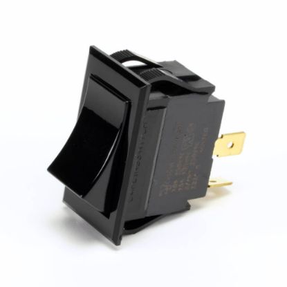 Picture of BKI Switch, Rocker Dpst 250V Black Part# S0367