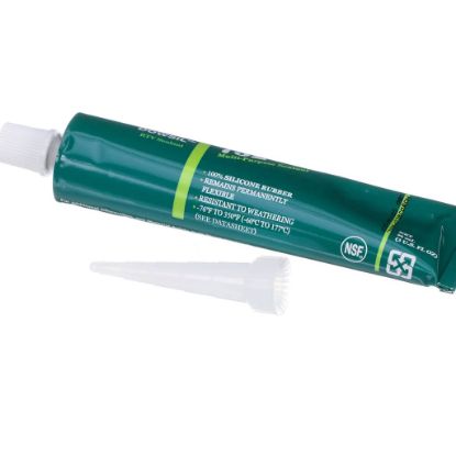 Picture of BKI Sealant, Silicone, Aluminum Part# S0713