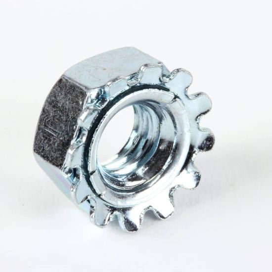 Picture of BKI Washered Locknut, 1/4-20 Zinc Part# WSH248