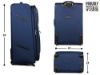 Picture of The Clownfish Odyssey 28 Inch Suitcase Trolley Bag (Space Navy Blue)