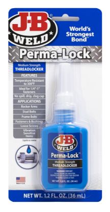 Picture of J-B Weld J-B Perm-A-Lock 36Ml. Blue Threadlocker Part# - 24236