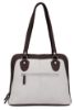 Picture of WildHorn Leather Ladies Shoulder Bag | Hand Bag | Shopping Bag for Girls & Women. (BLUE) (Brown & Beige)