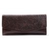 Picture of Bagneeds Crok with Pu Leather Fabric Clutch Cash/Card Holder for Women (Brown)