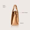 Picture of eske Trude - Genuine Leather Tote Handbag For Women - Spacious Compartments - Work and Travel Bag - Durable - Water Resistant - Adjustable Strap