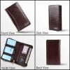 Picture of HAMMONDS FLYCATCHER Passport Cover/Passport Holder for Men and Women -Genuine Leather Travel Accessories Document Organizer with RFID Protection -Croc Brown -Multiple Cards & Passport Holder for Trips