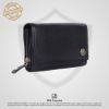 Picture of HAMMONDS FLYCATCHER Wallet for Women - Nappa Black Genuine Leather Purse for Women with RFID Protection, 8 Card Slots, and 5 Compartments - Ladies Wallet with Button Closure - Women's Wallet