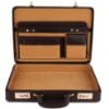 Picture of Hammonds Flycatcher Genuine Leather Briefcase with Combination Lock|Brown|BRF703_NL_BR