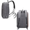 Picture of CoolBELL 2 in 1 Convertible Unisex Nylon Business Backpack for 17.3 inch laptop Messenger Bag (Grey)