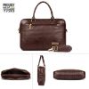 Picture of THE CLOWNFISH Signatura 15.6 inch Laptop Briefcase (Pecan)