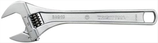 Picture of Wright Tool 6" Chrome Adjustable Wrench Old # 9409 Part# - 9Ac06
