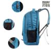 Picture of THE CLOWNFISH Cosmo 27 Litres Polyester Unisex Casual Travel Backpack (Sky Blue)