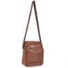 Picture of Blowzy Sling Cross Body Travel Office Business Messenger one Side Shoulder Bag Unisex (Tan)
