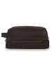 Picture of MaiSoli Waxed Canvas & Leather Toiletry Bag - Moss Green/Brown