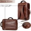 Picture of Bagneeds Design 4 Type Anti Theft Backpack/Breifcase/Hand Bag & Sling Bag Anti Theft Laptop Backpack for 15.6 Inch Laptop, 28 L Bagpack/Suitable for Office,Travelling, Designed for Unisex (Brown)
