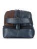 Picture of Mai Soli Pebble -Canvas Navy Toiletry Bag (MS 048)