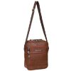 Picture of Blowzy Sling Cross Body Travel Office Business Messenger one Side Shoulder Passport Document Sling (Tan)