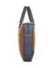 Picture of K London 15 Inches Leatherite Tan Unisex Cross Over Shoulder Messenger Office Laptop Bag (1803_Tan)
