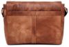 Picture of WildHorn Leather and Nylon Laptop Messenger Bag (Brown)