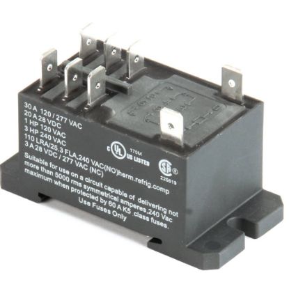 Picture of Turbochef Relay, Sealed,2p, Dt, 30Amp, Class F, Ul Part# 101279