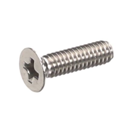 Picture of Turbochef Screw,#8-32x5/8,pfh,100 Deg,ss Part# 102811
