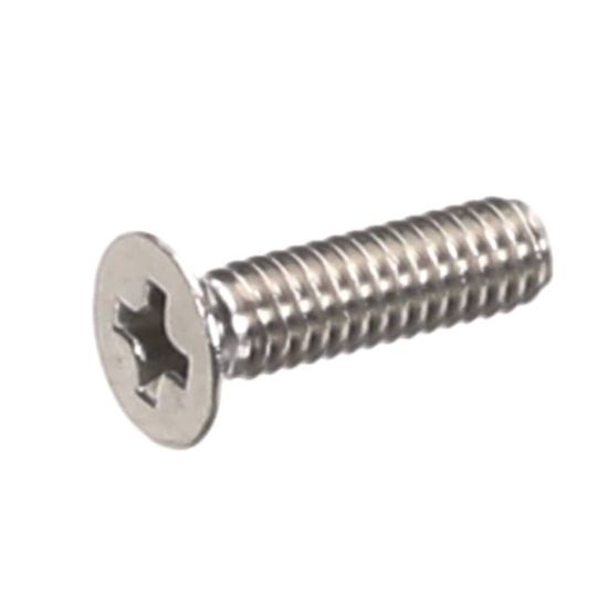 Picture of Turbochef Screw,#8-32x5/8,pfh,100 Deg,ss Part# 102811