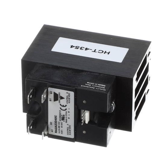 Picture of Turbochef Relay, Ss, Dual, 40A, W / Heat Sink "A", Part# HCT-4354