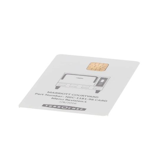 Picture of Turbochef Smart Card Marriott Courtyard Part# NGC-1181-96CARD
