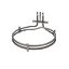 Picture of Bertazzoni Circular Heater 3300W Part# 606090