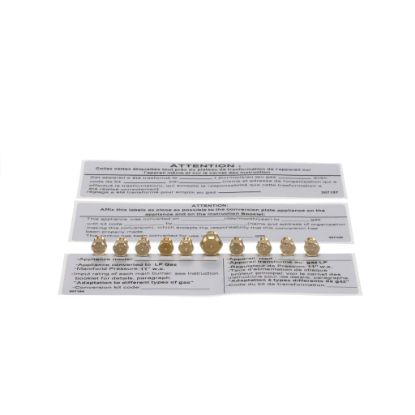 Picture of Bertazzoni Kit Nozzles Part# 910872