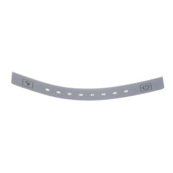 Picture of Bertazzoni Button Display Paneldrawing Part# Z320245