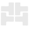 Picture of Brady® 2 In X 5 In B514 White Floor Ts 20/Pkg Part# - 104441