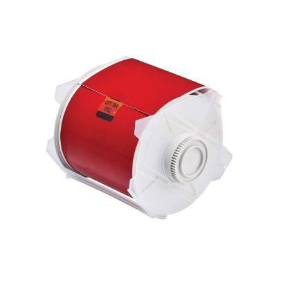 Picture of Brady® B569 Red Polyester 4" X100 Ft Part# - 76623