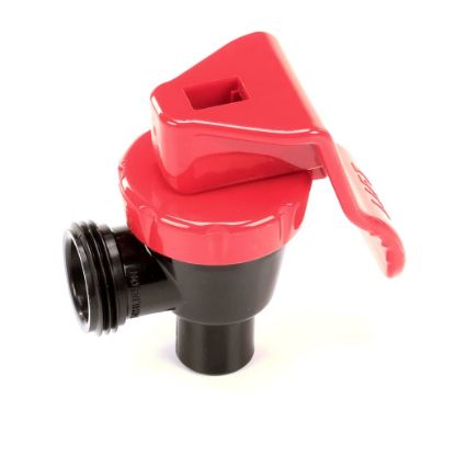 Picture of Bunn Faucet Assembly, Red Lift Handle Part# 3260.0036