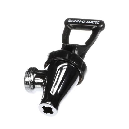 Picture of Bunn Faucet Assembly, Black Hdl Crm Am Part# 3287.0103