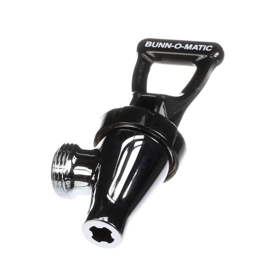 Picture of Bunn Faucet Assembly, Black Hdl Crm Am Part# 3287.0103