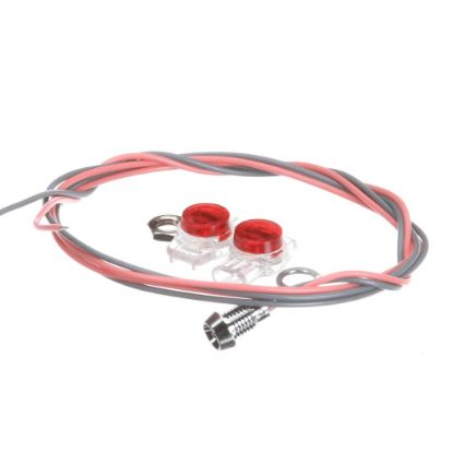 Picture of Bunn Lamp Assembly, Led W/leads - Red Part# 12517.0003