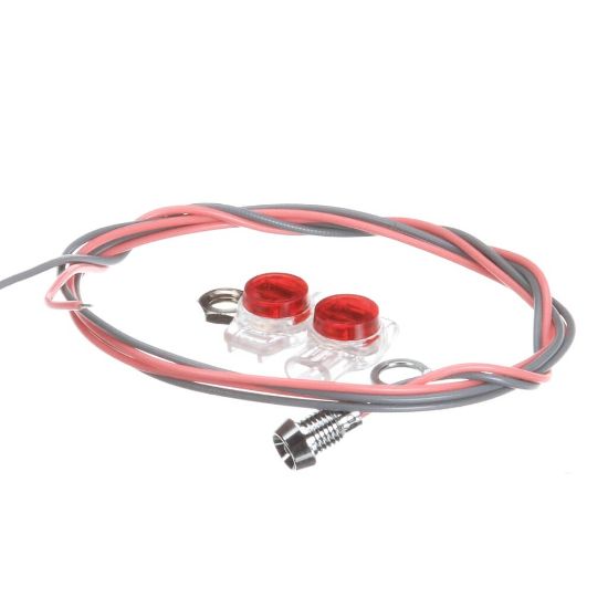 Picture of Bunn Lamp Assembly, Led W/leads - Red Part# 12517.0003